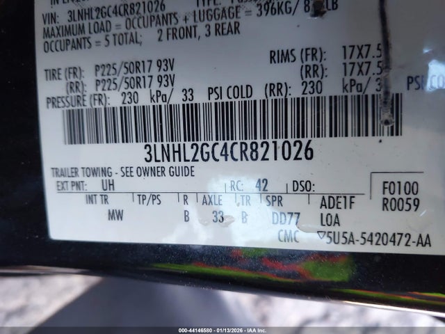 2012 LINCOLN MKZ 3LNHL2GC4CR821026 Photo 8