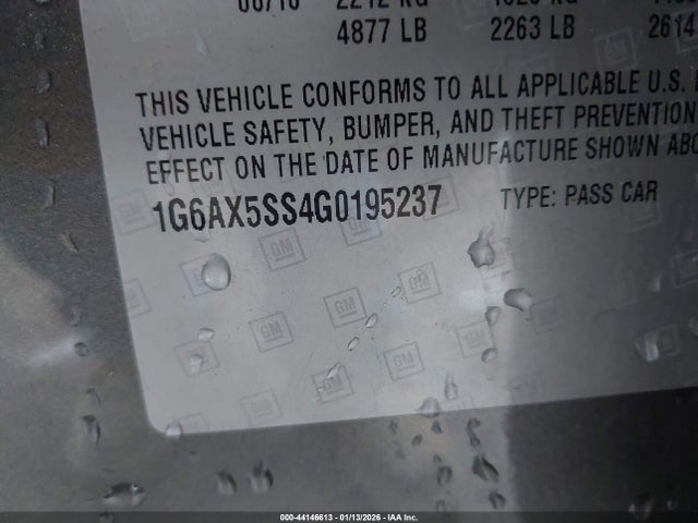 2016 CADILLAC CTS 1G6AX5SS4G0195237 Photo 8