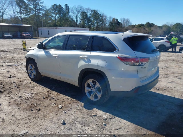 Toyota Highlander Limited V6 2015 5TDYKRFH3FS095898 Image 3