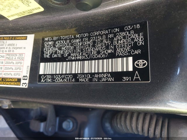JTNKHMBX3J1004067 Toyota C-HR XLE