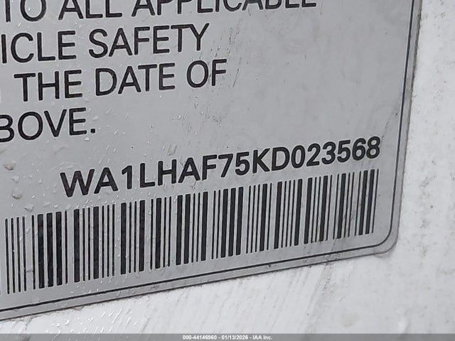 2019 AUDI Q7 WA1LHAF75KD023568 Photo 8