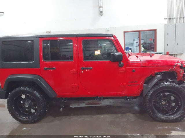 44147040 :رقم المزاد ، 1C4BJWDG2FL751415 vin ، 2015 Jeep Wrangler Unlimited Sport مزاد بيع