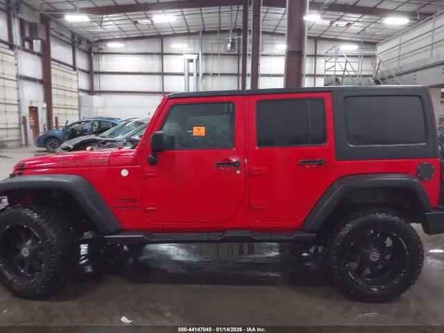 44147040 :رقم المزاد ، 1C4BJWDG2FL751415 vin ، 2015 Jeep Wrangler Unlimited Sport مزاد بيع