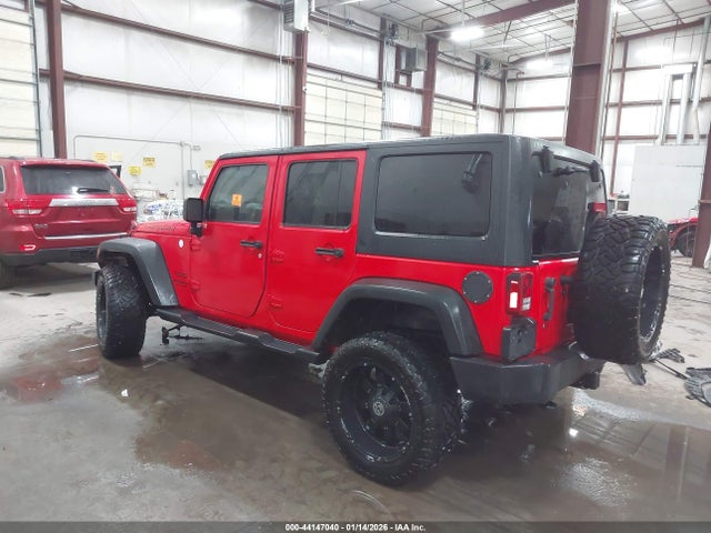 44147040 :رقم المزاد ، 1C4BJWDG2FL751415 vin ، 2015 Jeep Wrangler Unlimited Sport مزاد بيع
