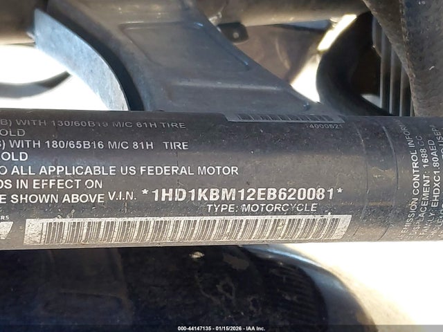 2014 HARLEY-DAVIDSON FLHX 1HD1KBM12EB620081 Photo 9