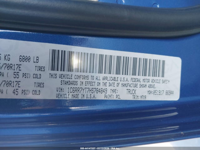 2017 RAM 1500 1C6RR7YT7HS784849 Photo 8
