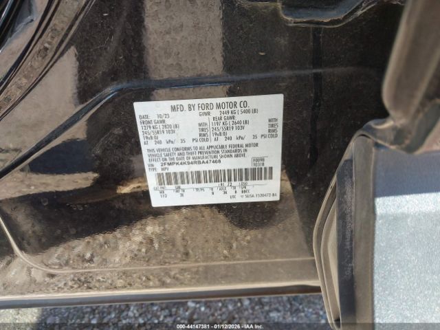 2024 FORD EDGE 2FMPK4K94RBA47468 Photo 8