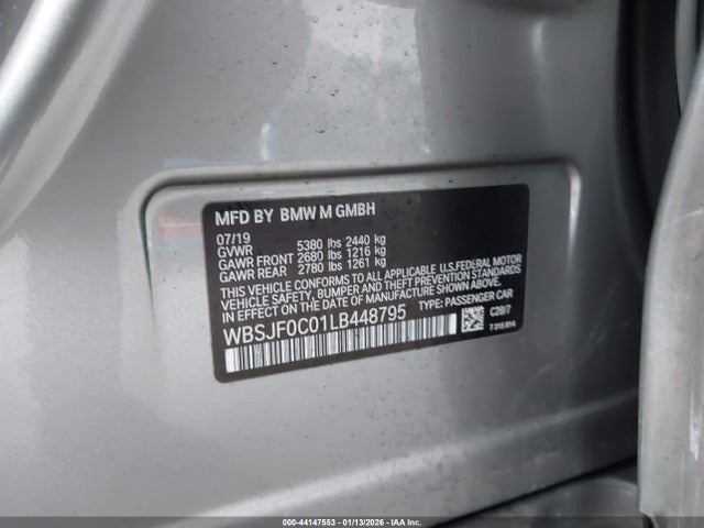 2020 BMW M5 WBSJF0C01LB448795 Photo 8