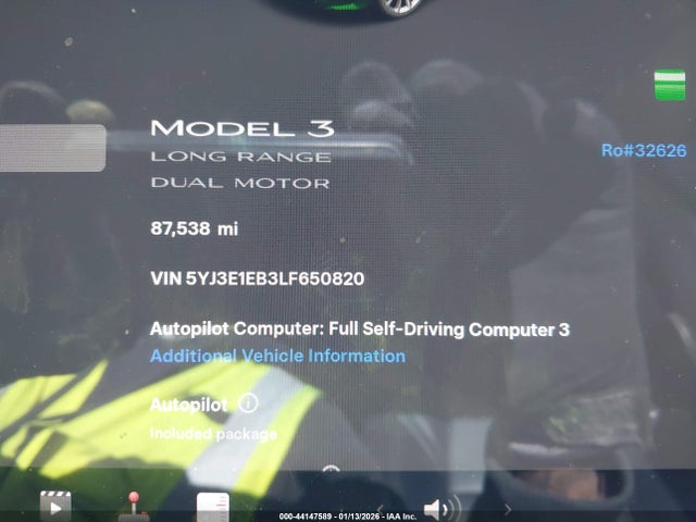 2020 TESLA MODEL 3 5YJ3E1EB3LF650820 Photo 6