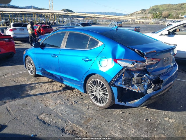 KMHD04LBXJU453733 Hyundai Elantra Sport