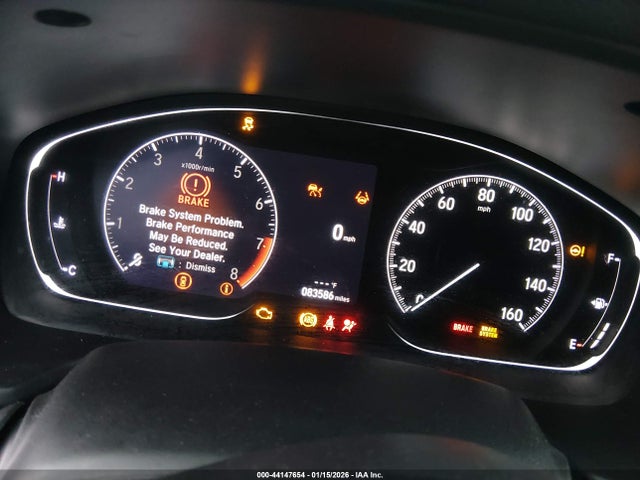 44147654 :رقم المزاد ، 1HGCV2F98NA012626 vin ، 2022 Honda Accord Touring مزاد بيع