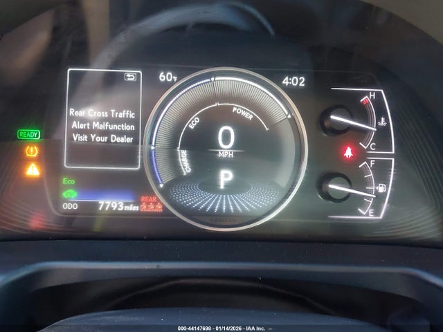 44147698 :رقم المزاد ، 58ADA1C17SU072855 vin ، 2025 Lexus Es 300h مزاد بيع