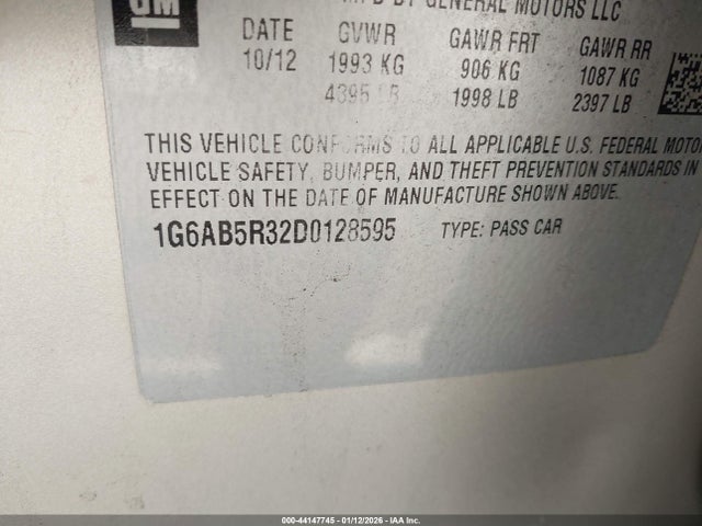 2013 CADILLAC ATS 1G6AB5R32D0128595 Photo 8