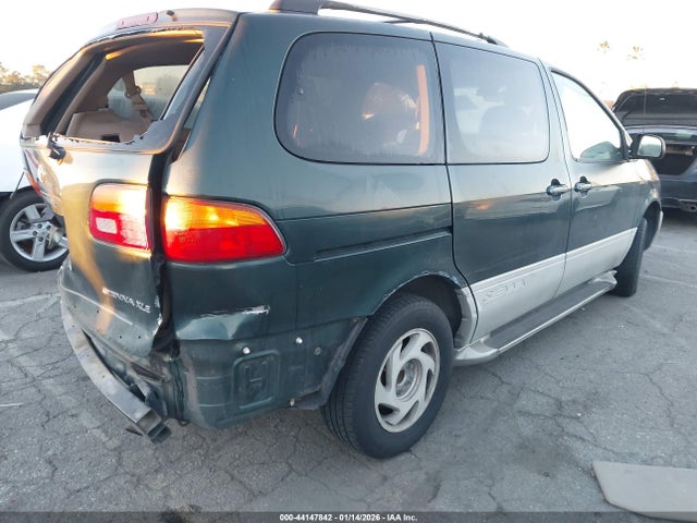 2000 Toyota Sienna Xle მანქანა იყიდება აუქციონზე, vin: 4T3ZF13C1YU258410, აუქციონის ნომერი: 44147842