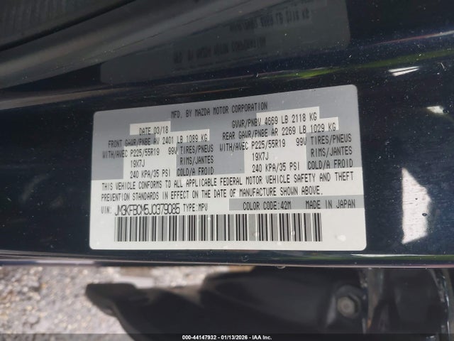2018 MAZDA CX-5 JM3KFBCM5J0379085 Photo 8