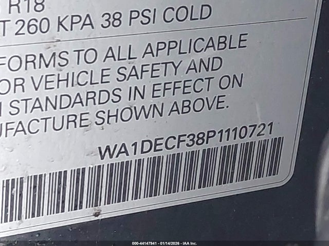 2023 AUDI Q3 WA1DECF38P1110721 Photo 8