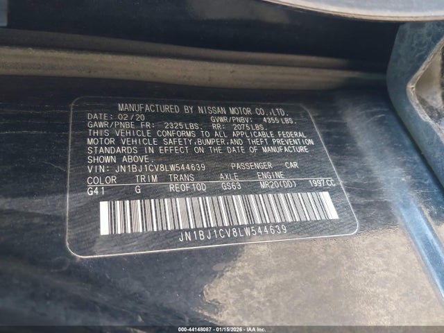 2020 NISSAN ROGUE SPORT JN1BJ1CV8LW544639 Photo 8