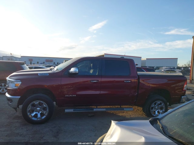 44148178 :رقم المزاد ، 1C6RREFT4KN567918 vin ، 2019 Ram 1500 Big Horn/lone Star  4x2 5'7 Box مزاد بيع