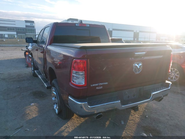44148178 :رقم المزاد ، 1C6RREFT4KN567918 vin ، 2019 Ram 1500 Big Horn/lone Star  4x2 5'7 Box مزاد بيع
