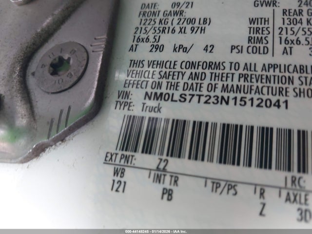 Ford Transit Connect Xlt 2022 NM0LS7T23N1512041 Image 9