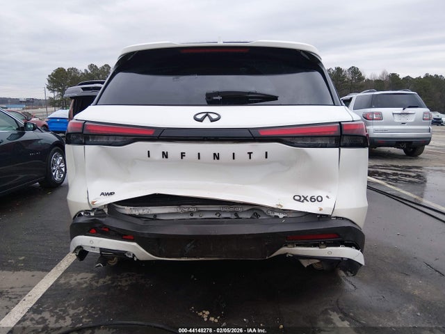 2025 Infiniti Qx60 Luxe Awd მანქანა იყიდება აუქციონზე, vin: 5N1AL1FS2SC338183, აუქციონის ნომერი: 44148278