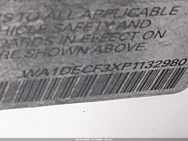 Aukcja sprzedaży 2023 Audi Q3 Premium 45 Tfsi S Line Quattro Tiptronic, vin: WA1DECF3XP1132980, numer aukcji: 44148329