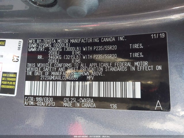 2T2SGMDAXLC046603 Lexus Rx 450h F Sport