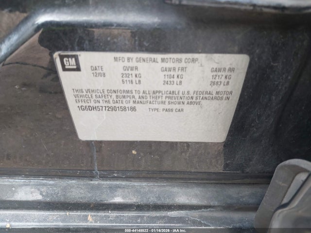 2009 CADILLAC CTS 1G6DH577290158186 Photo 8