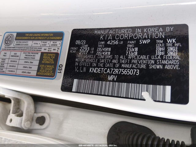 Продажа на аукционе авто 2024 Kia Seltos Sx Turbo, vin: KNDETCA72R7565073, номер лота: 44148578