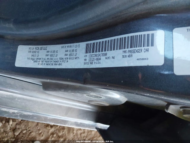 1C3CCCAB1GN176580 Chrysler 200 Limited