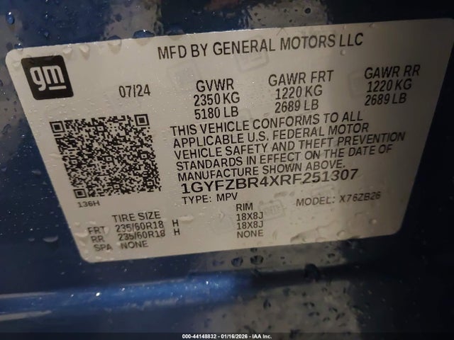 2024 CADILLAC XT4 1GYFZBR4XRF251307 Photo 8
