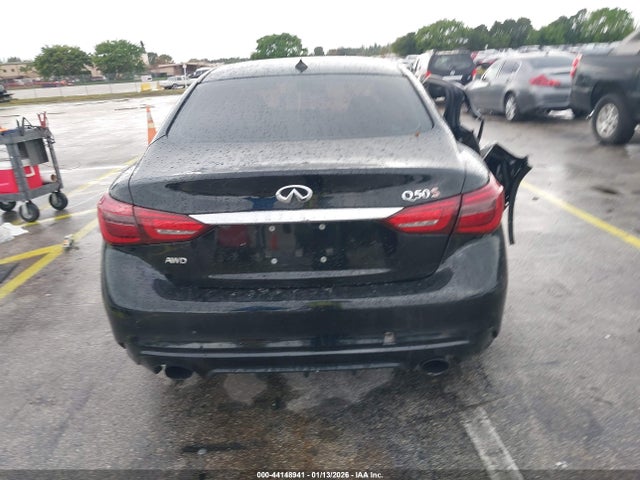 44148941 :رقم المزاد ، JN1EV7AR7JM433096 vin ، 2018 Infiniti Q50 3.0t Luxe مزاد بيع
