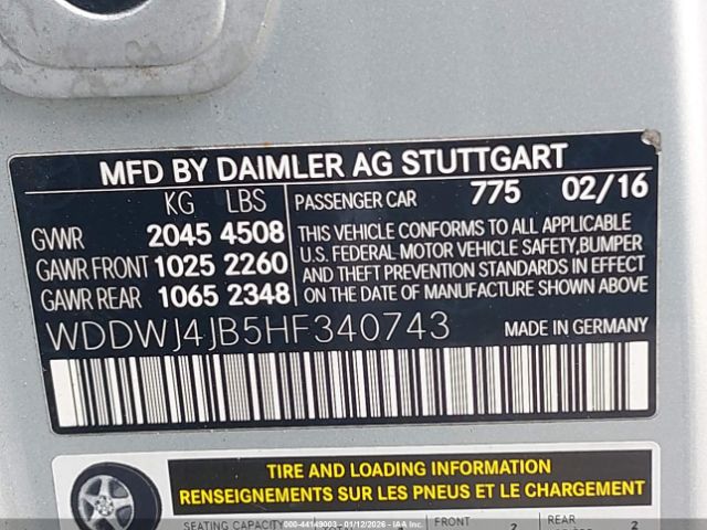 2017 MERCEDES-BENZ C 300 WDDWJ4JB5HF340743 Photo 8