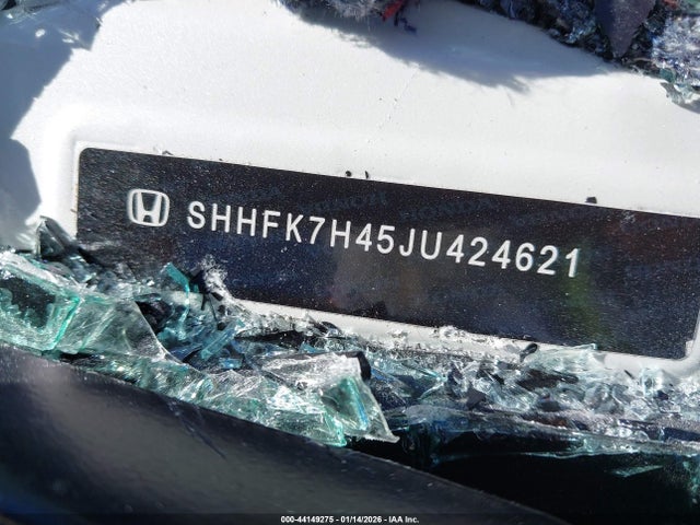 SHHFK7H45JU424621 Honda Civic Sport