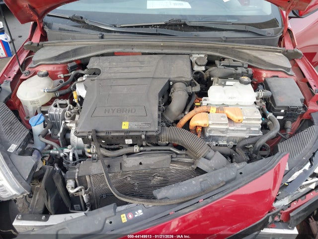 KMHC65LCXKU167522 Hyundai Ioniq Hybrid Blue