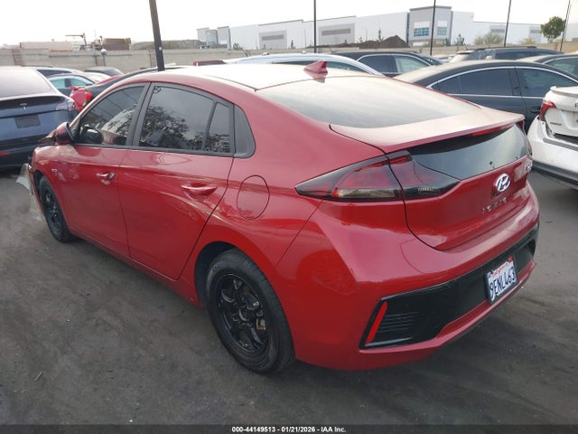 KMHC65LCXKU167522 Hyundai Ioniq Hybrid Blue