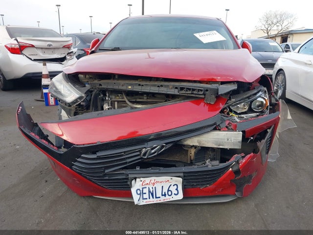 KMHC65LCXKU167522 Hyundai Ioniq Hybrid Blue