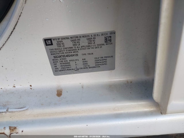 3GCUKTEC4EG404129 Chevrolet Silverado 1500 High Country