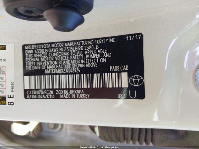2018 TOYOTA C-HR NMTKHMBX2JR048924 Photo 8