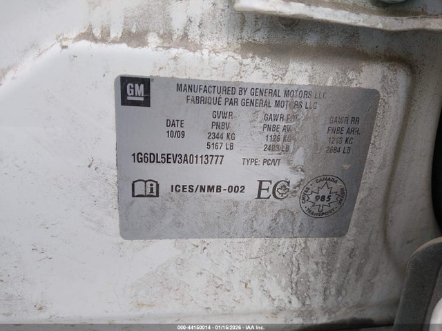 2010 CADILLAC CTS 1G6DL5EV3A0113777 Photo 8