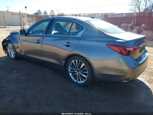 Продажа на аукционе авто 2021 Infiniti Q50 Luxe, vin: JN1EV7BP4MM704102, номер лота: 44150278