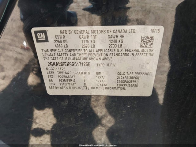 2GKALMEK9G6171266 GMC Terrain Sle-1