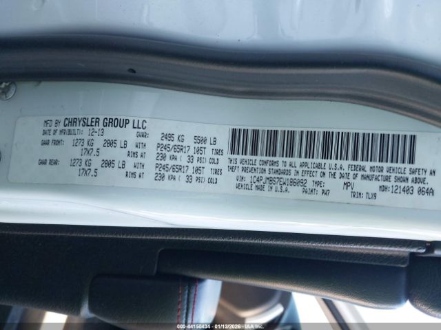 2014 JEEP CHEROKEE 1C4PJMBS7EW186092 Photo 8