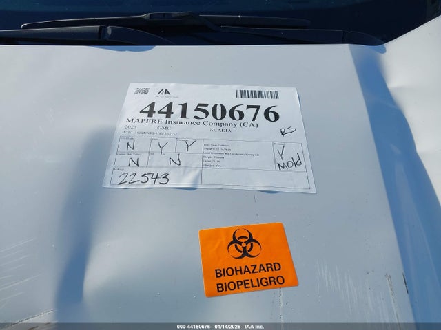 1GKKNRL42PZ164552 GMC Acadia Awd Sle