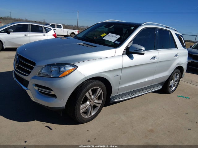 Продажа на аукционе авто 2012 Mercedes-benz Ml 350 4matic, vin: 4JGDA5HB0CA025508, номер лота: 44150726