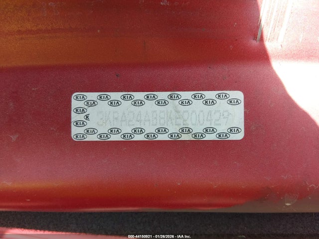 3KPA24AB8KE200429 KIA RIO S