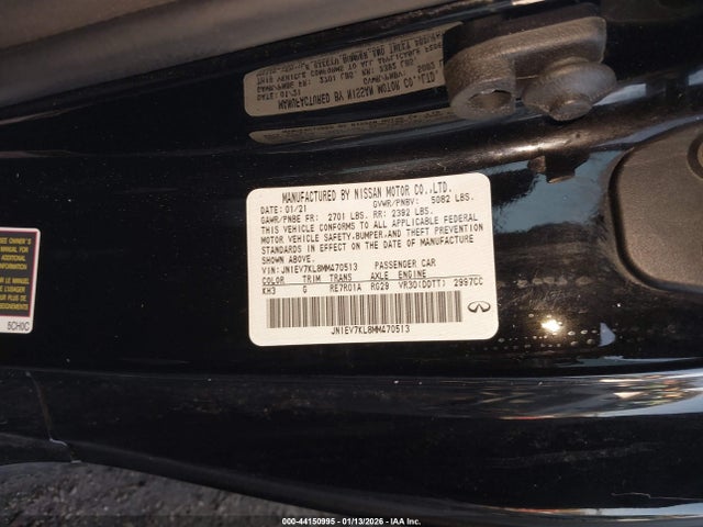 2021 INFINITI Q60 JN1EV7KL8MM470513 Photo 8