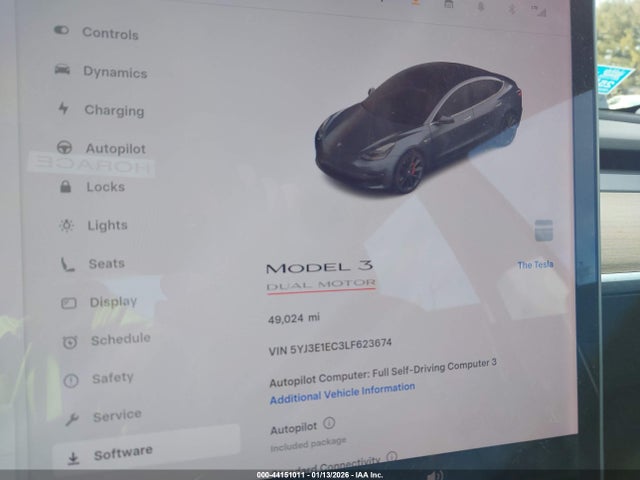 2020 TESLA MODEL 3 5YJ3E1EC3LF623674 Photo 6