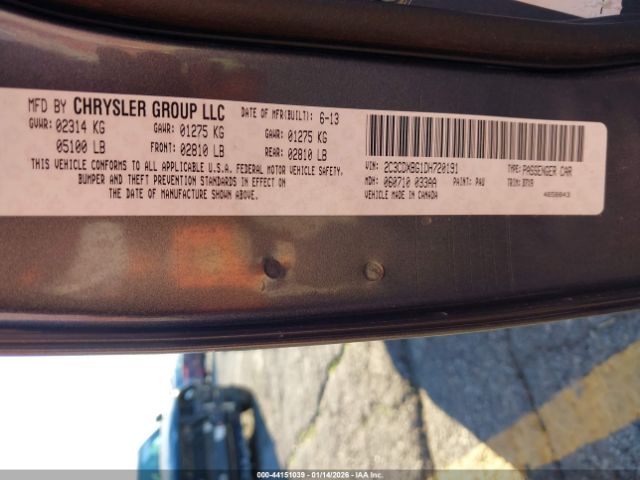 2013 DODGE CHARGER 2C3CDXBG1DH720191 Photo 8