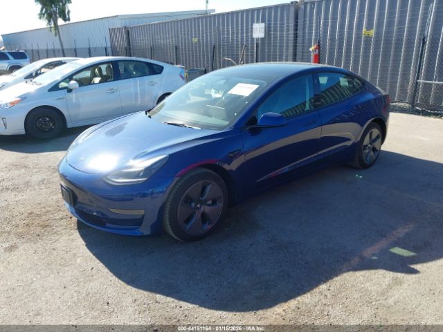 2022 TESLA MODEL 3 5YJ3E1EA5NF147557 Photo 1